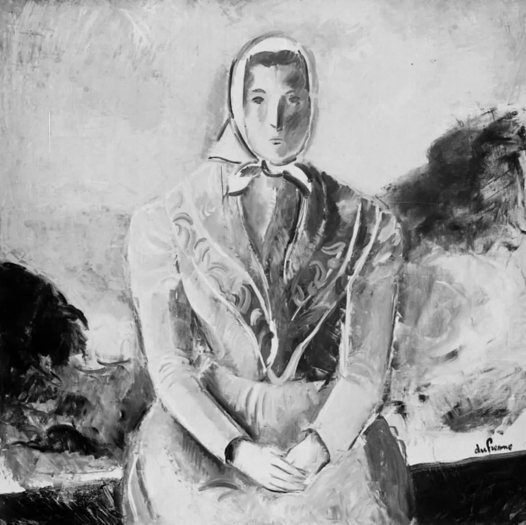 Girl from Normandy, by Charles Dufresne, oil, 1930