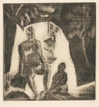 Sortie de bain, by Charles Dufresne, 1931