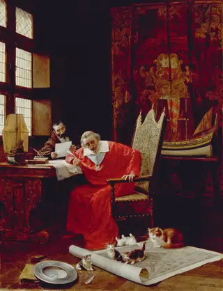 The cardinal's leisure