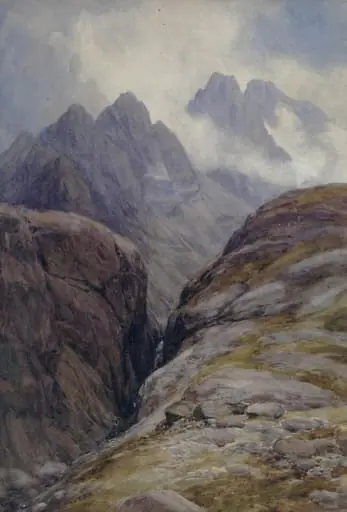 The Pinnacles, Sgurr-na-Gillian, Isle of Skye, by Charles Edward Johnson