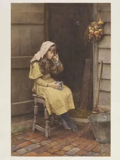 Blowing Bubbles, by Charles Edward Wilson