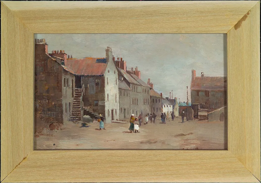Study for Newlyn, Near Penzance, England, by Charles Edwin Lewis Green, unspecified, 1896