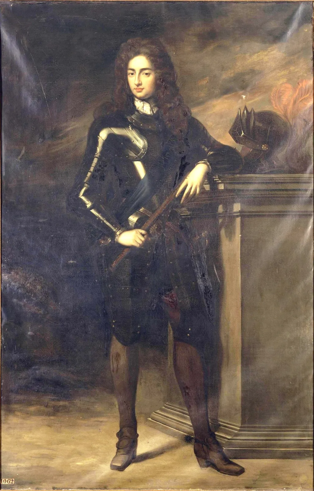 Portrait of James FitzJames, 1st Duke of Berwick, by Charles-Émile-Callande de Champmartin, oil, 1833