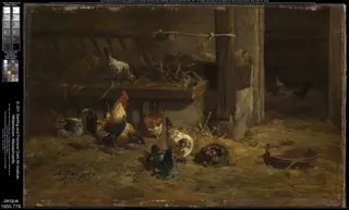 Poultry, by Charles-Émile Jacque