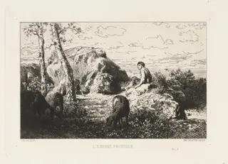 The Prodigal Son, by Charles-Émile Jacque