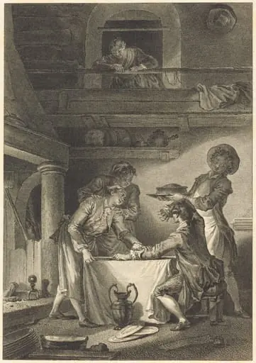 Le pate d'anguilles, by Charles Emmanuel Patas