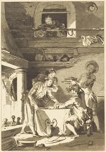 Le pate d'anguilles, by Charles Emmanuel Patas
