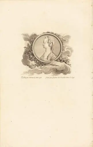 Marie-Antoinette, by Charles-Etienne Gaucher
