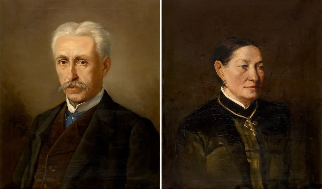 De heer en mevrouw Meyer, ouders van mevrouw Van Soom, by Charles Felu