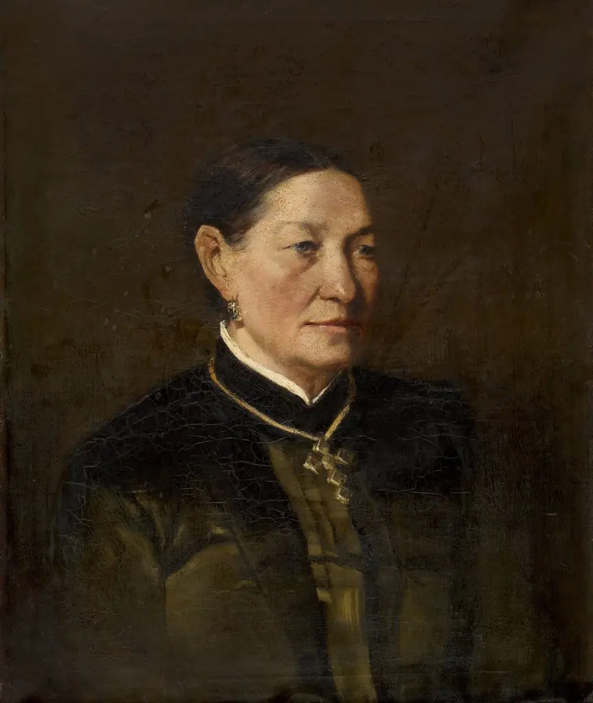 Portrait of a Woman, by Charles Felu