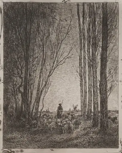 Gathering in the Flock, by Charles François Daubigny