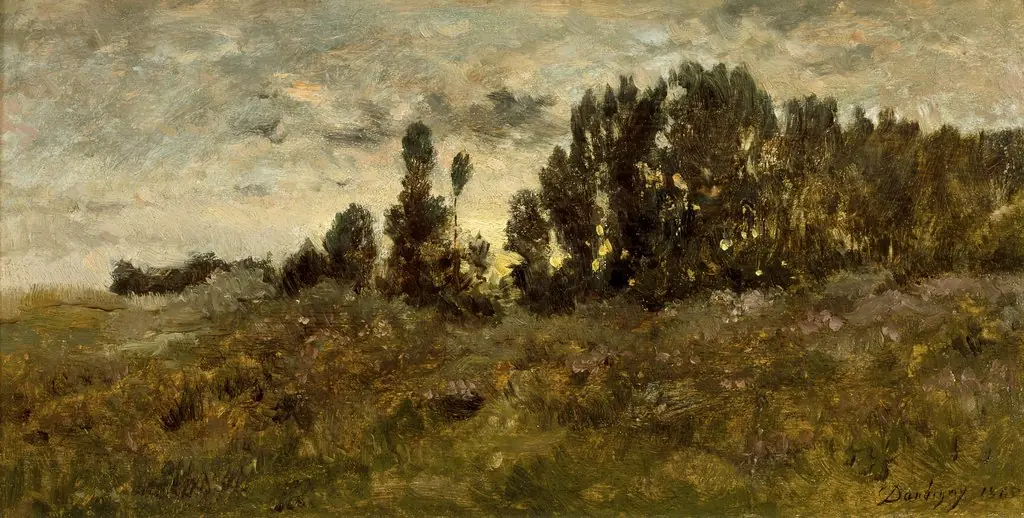 Landscape, by Charles François Daubigny