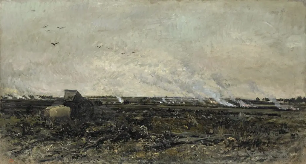 October, by Charles François Daubigny