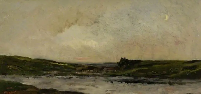 On the River Oise, by Charles François Daubigny