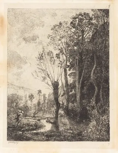 Satyr (Le Satyre), by Charles François Daubigny