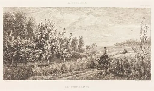 Springtime (Le Printemps), by Charles François Daubigny