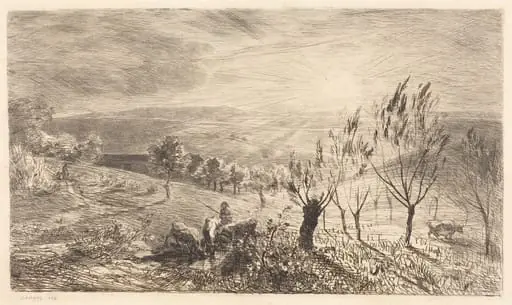 Sunrise (Le Lever du soleil), by Charles François Daubigny
