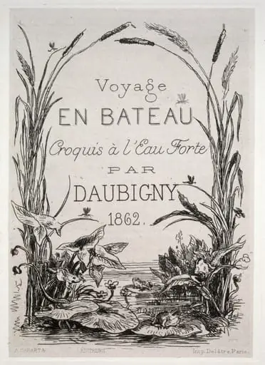 The Boat Trip, by Charles François Daubigny