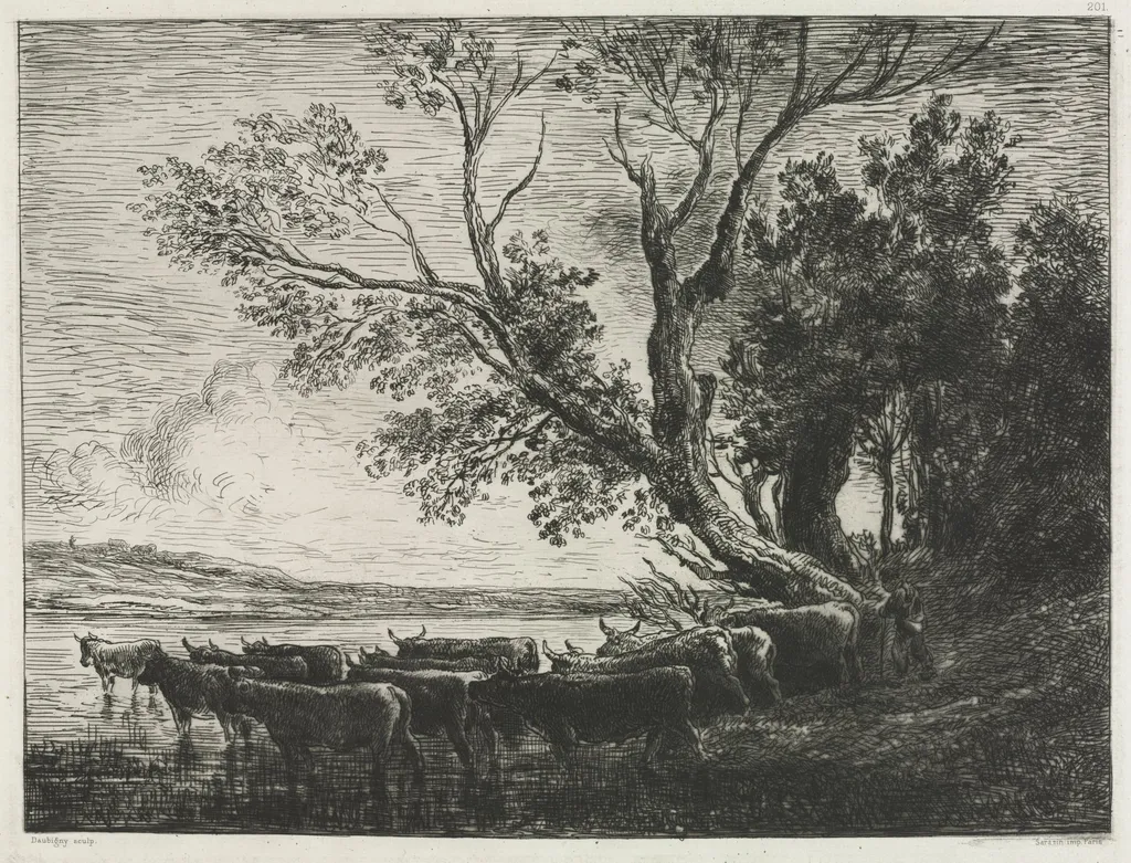 The Ford, by Charles François Daubigny, 1865