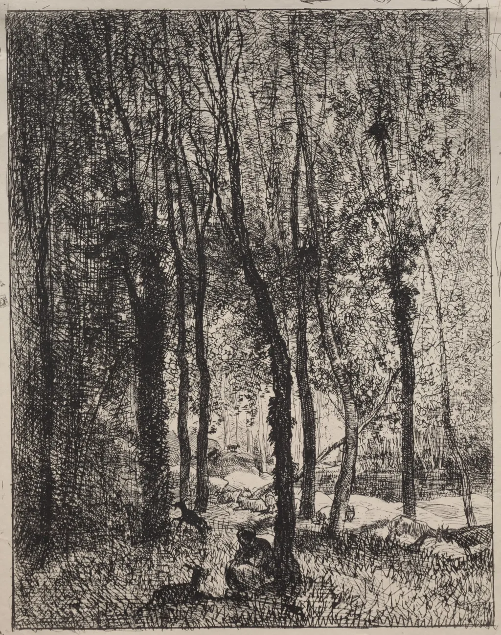 The Goatherd Girl, by Charles François Daubigny, 1862