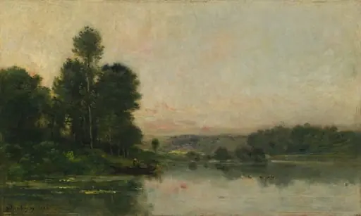 The Hillsides of Méry-sur-Oise, Opposite Auvers, by Charles François Daubigny