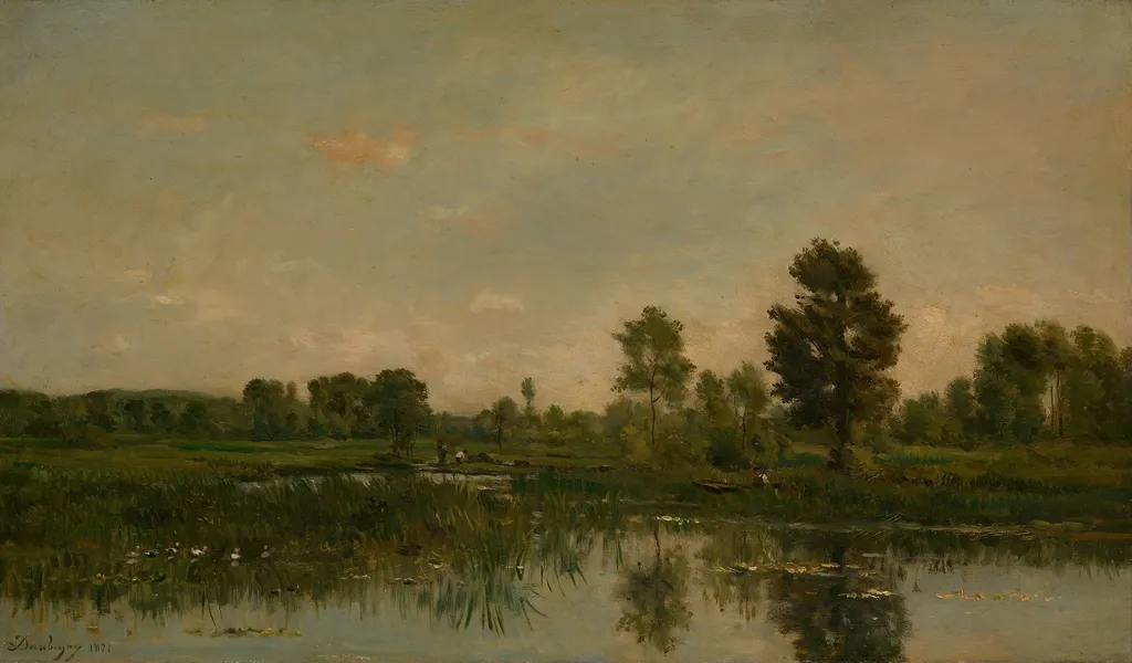 The Marsh, by Charles François Daubigny, unspecified, 1871