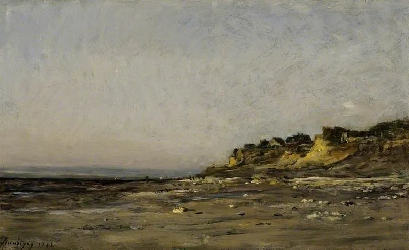 Villerville, Normandy, by Charles François Daubigny, oil