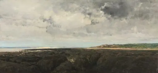 Villerville Seen from Le Ratier, by Charles François Daubigny