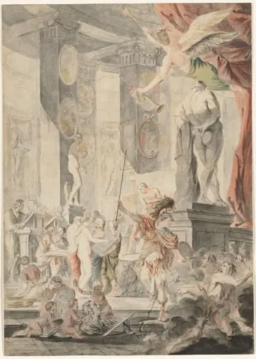 Ut Pictura Poesis, by Charles-François Hutin