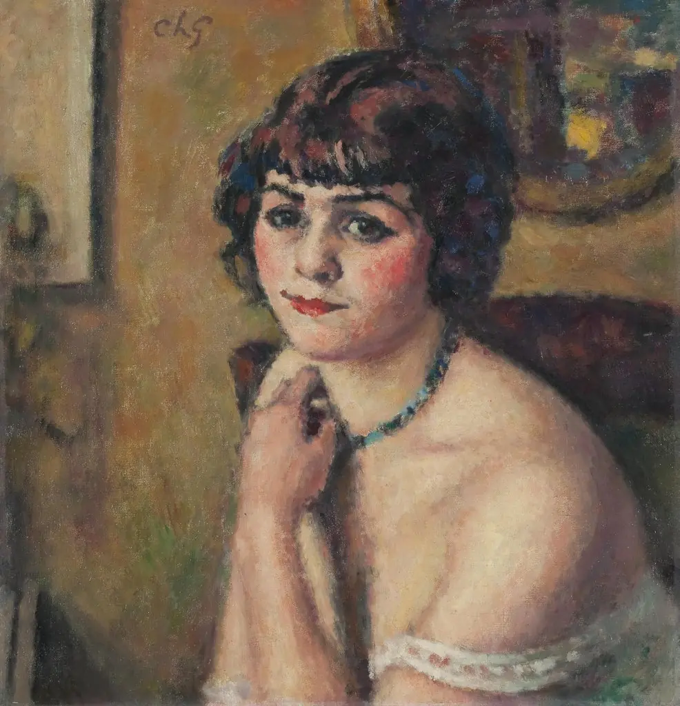 Portrait of a Young Lady, by Charles-François-Prosper Guérin