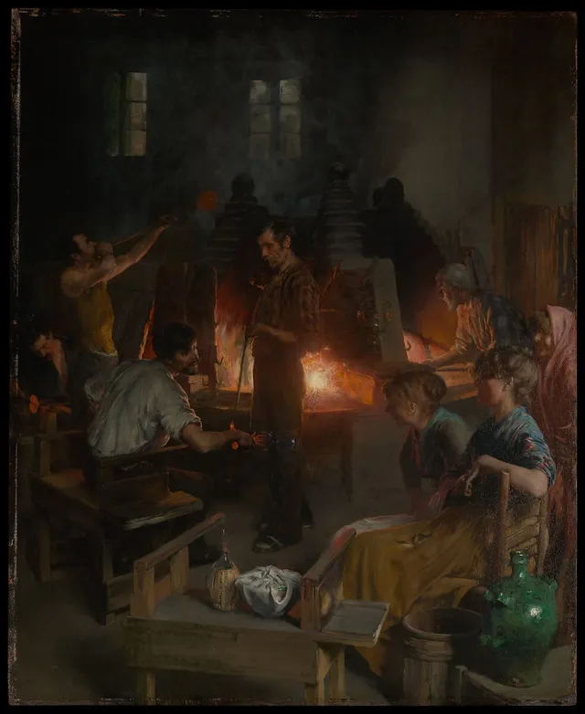 Glass Blowers of Murano — Charles Frederic Ulrich