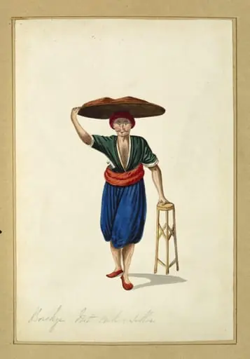 Borekgi Hot Cake Seller, by Charles Frederick Brockdorff