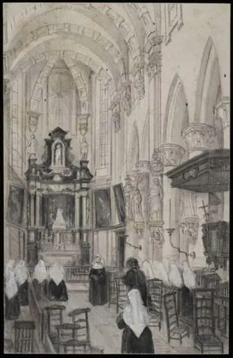 Interior of buildings