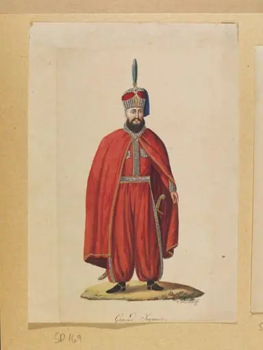 Grand Signior, by Charles Frederick or Carlo Federico Brockdorff