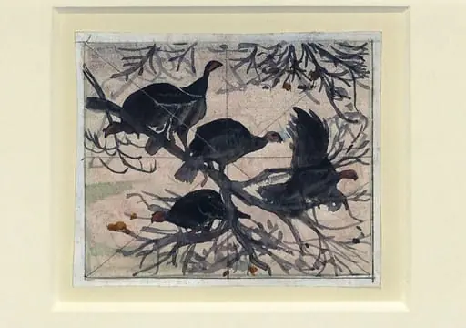 Turkey Roost, by Charles Frederick Tunnicliffe