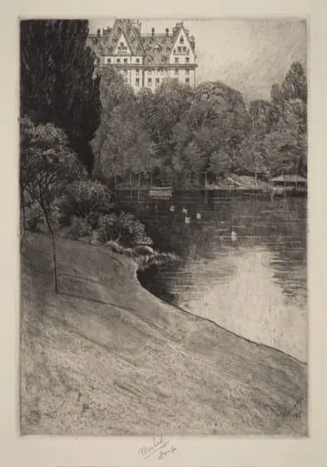 Bit of Central Park, by Charles Frederick William Mielatz