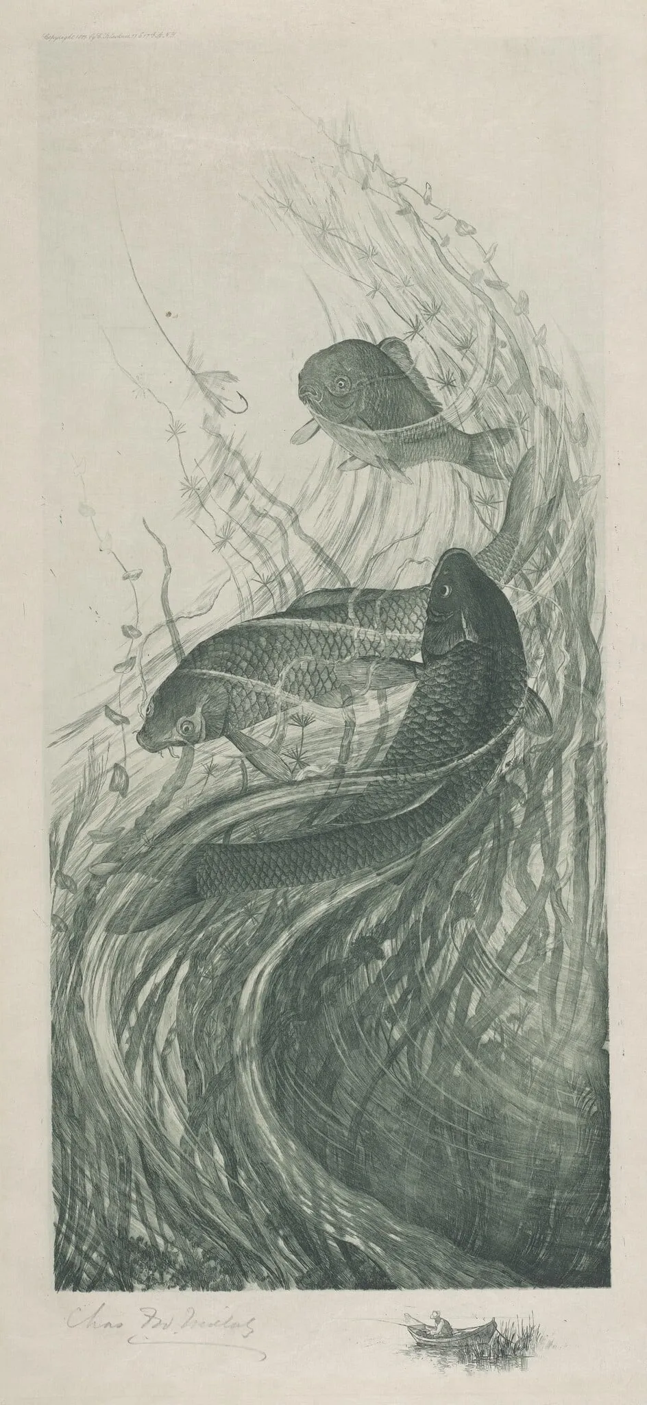 Temptation, by Charles Frederick William Mielatz, ink, 1887