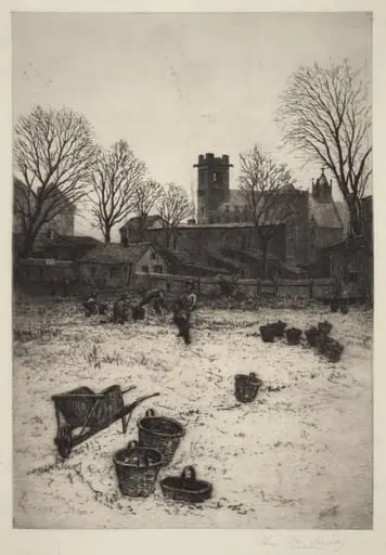 Untitled (Garden Scene), by Charles Frederick William Mielatz