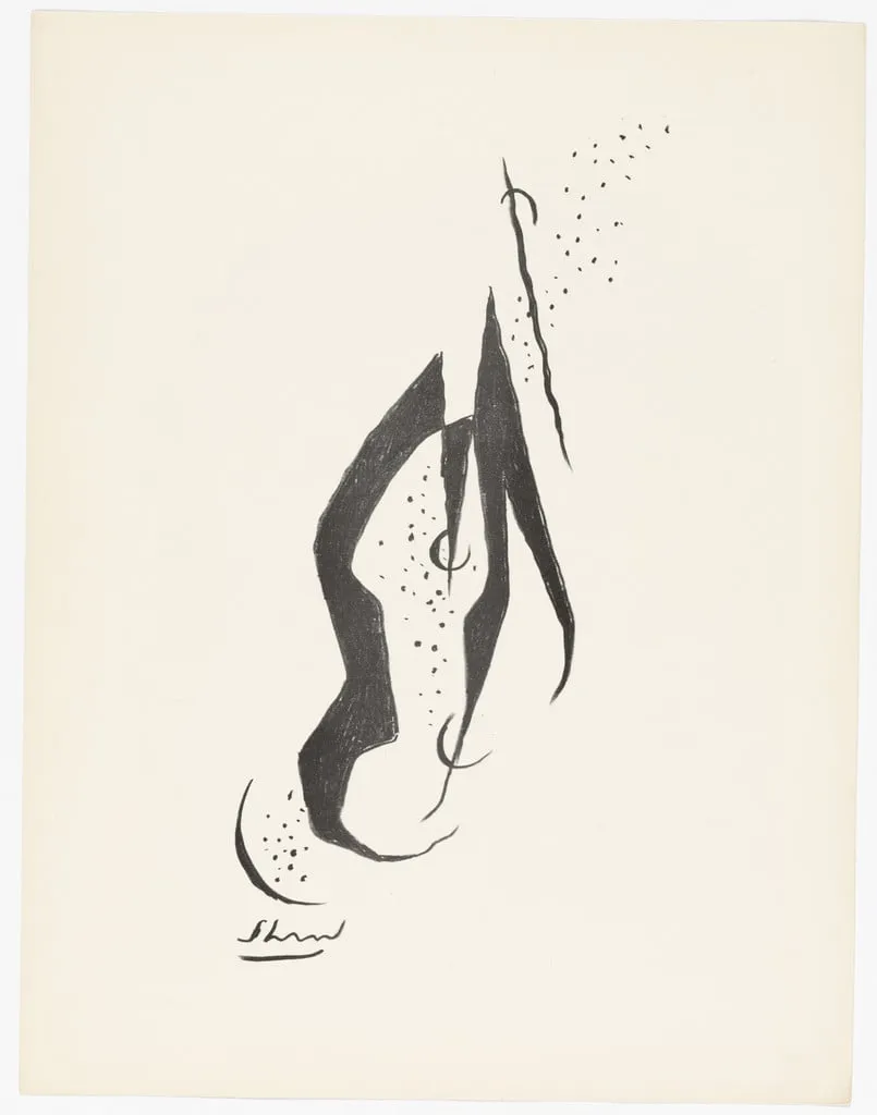 Untitled, by Charles G. Shaw, ink, 1937