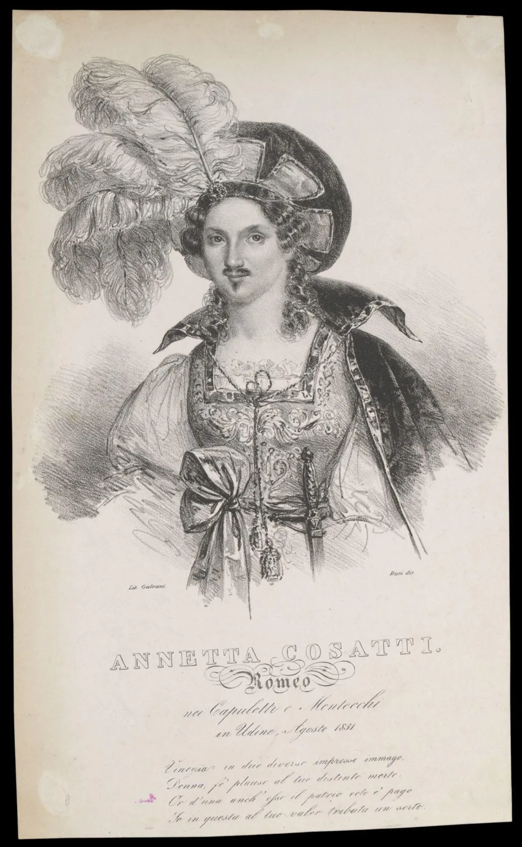 H Beard Print Collection, by Charles Galvani, 1831