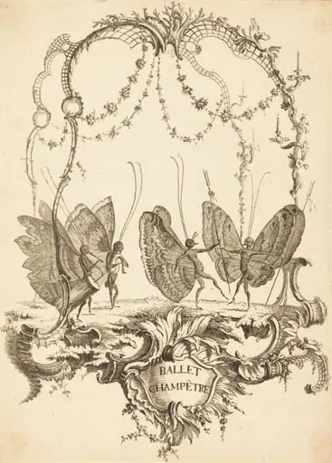 Ballet Champêtre (Country Ballet), by Charles Germain de Saint-Aubin