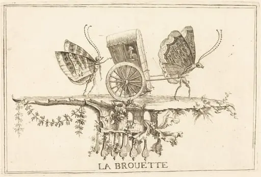 La Brouette (The Paltry Coach), by Charles Germain de Saint-Aubin