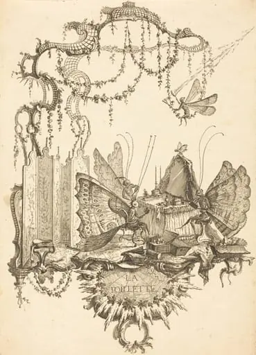 La Toilette, by Charles Germain de Saint-Aubin