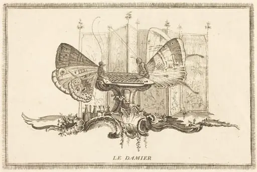 Le Damier (The Checkerboard), by Charles Germain de Saint-Aubin