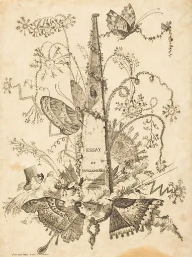 Title Page (Le Titre), by Charles Germain de Saint-Aubin