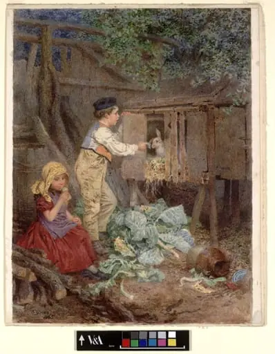 The Rabbit Hutch, by Charles Green