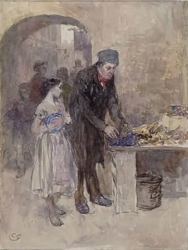 The Street Seller, by Charles Green