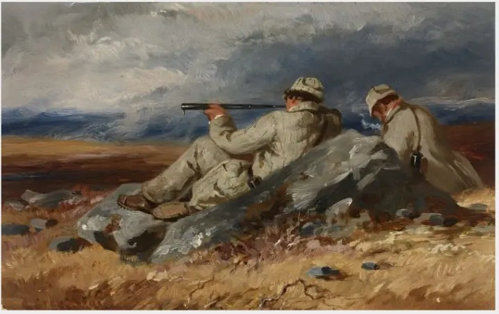 Two Sportsmen in Scotland, by Charles Grey, 1848