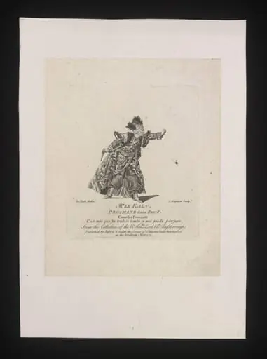 Mr Le Kain/Orosmane dans Zayre, by Charles Grignion
