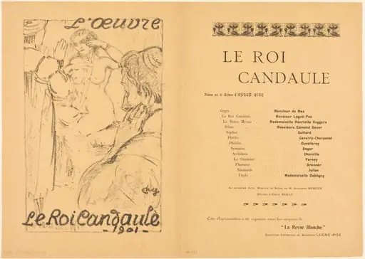 Le Roi Candaule, by Charles Guérin